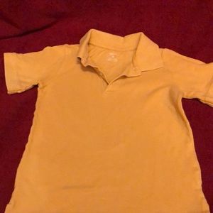 Carter’s school uniform shirt, Size 5T, mustard color